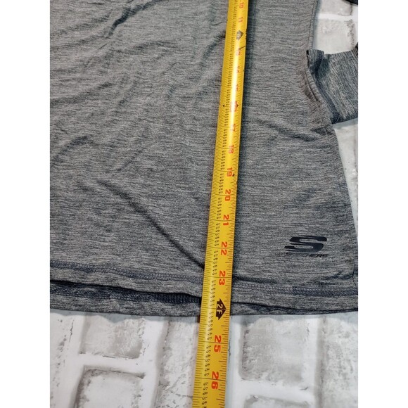 Skechers Women Gray Long Sleeve  Fleece Sz  M - Picture 4 of 11